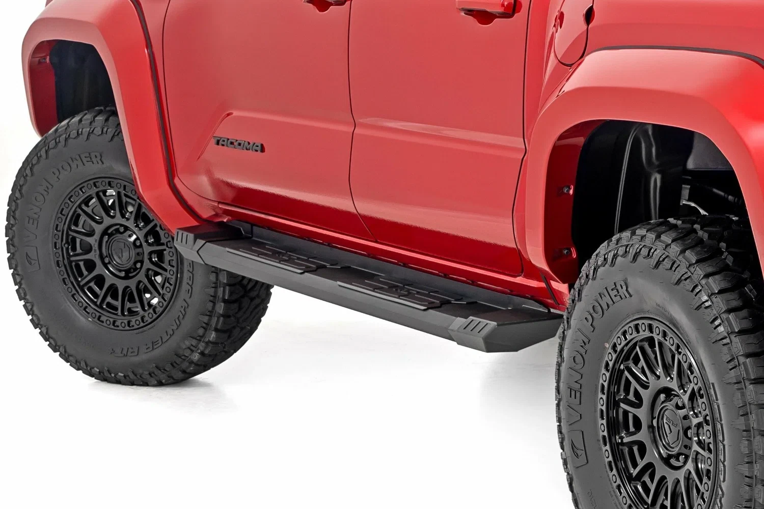 Fits Toyota Tacoma 2&4WD (2024) HD2 Aluminum Running Boards Double Cab SRB202485